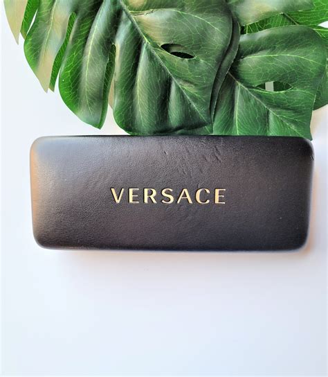 versace eyeglass case